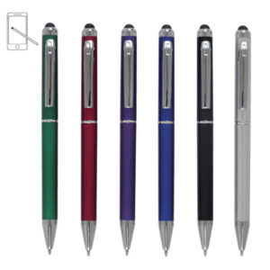 סקרין - עט כדורי עם כרית מגע למסכי סמארטפון