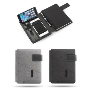 סטארט-אפ - מכתביית A5 מאריג איכותי עם pwoer bank 4000mah מובנה