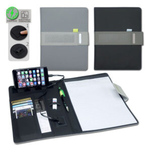 טראפיק - מכתביית A4 מאריג איכותי עם power-bank 5000mah מובנה