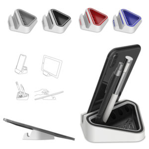 מולטידסק - מעמד משרדי מעוצב לעטים/נייד/כ.ביקור