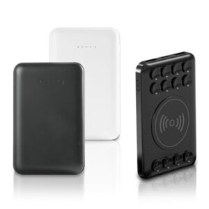 אוסקר - מטען נייד נצמד בוואקום עם טעינה אלחוטית בנפח 5000 mAh