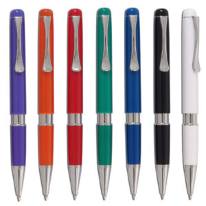 שלאגר - עט כדורי בשילוב אביזרי מתכת