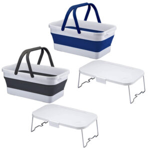 אשל - סל נשיאה עם שולחן מתקפל