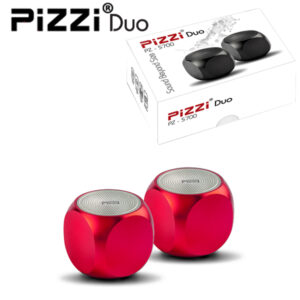 PiZZi Mini-DUO זוג רמקולים Bluetooth עוצמתי 2x3W