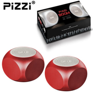 PiZZi Boom זוג רמקולים Bluetooth עוצמתי 2x5W