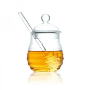 כלי דבש מזכוכית