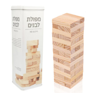 KR744 • גנגה <br> משחק קוביות עשוי עץ